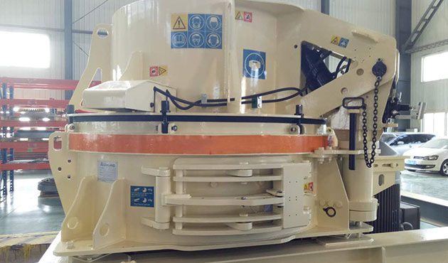 Vertical shaft impact VSI crusher for fine crushing